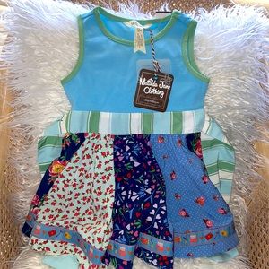 Matilda Jane Girls Sundress Patchwork Size 2